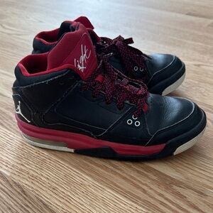 Nike Air Jordan Flight Origin Kids Black and Red Sneakers